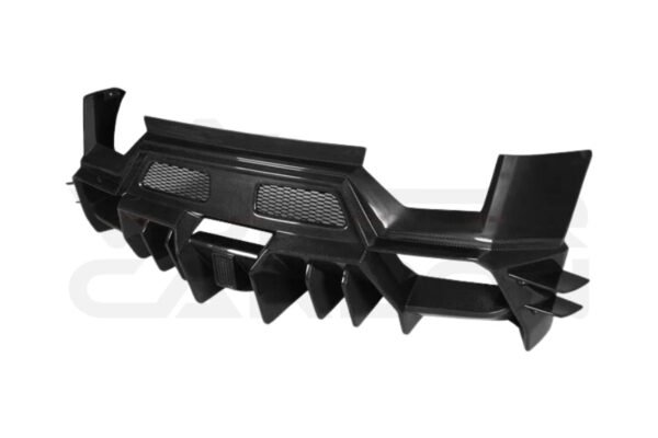 Partial Carbon Fiber Iron Style Rear Bumper - Lamborghini Gallardo (2004-2008)