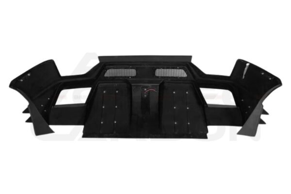 Partial Carbon Fiber Iron Style Rear Bumper - Lamborghini Gallardo (2004-2008)