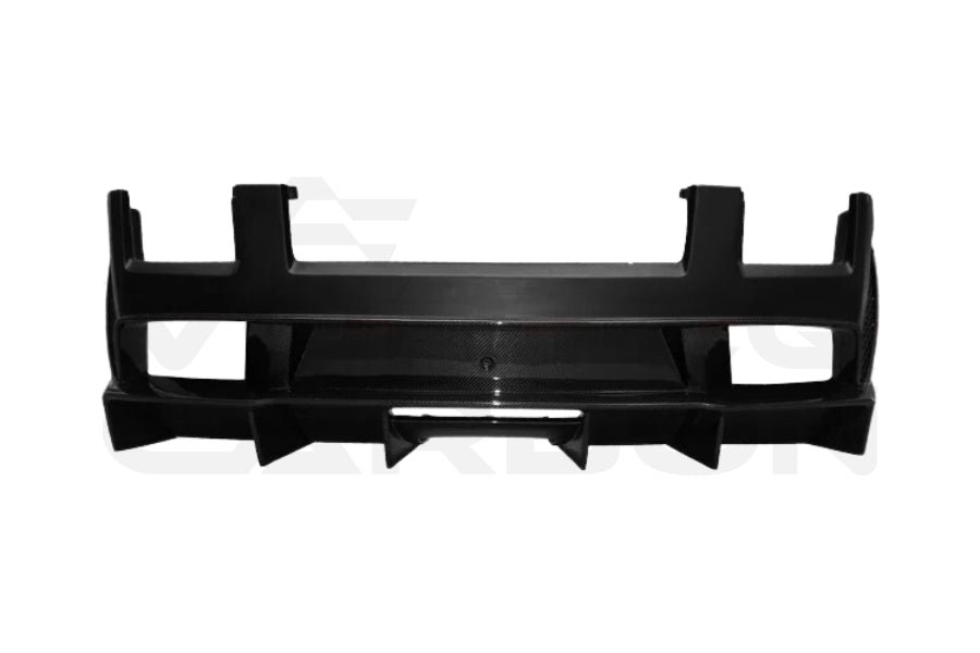 Partial Carbon Fiber VF Style Rear Bumper - Lamborghini Gallardo (2004-2008)