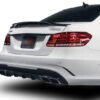 Carbon Fiber Trunk Spoiler Duckbill R Style - Mercedes W212 E Class Sedan (2010-2016)