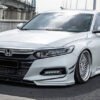 Gloss Black Front Lip (3 Piece) - Honda Accord (10th Gen) (2018-2022)