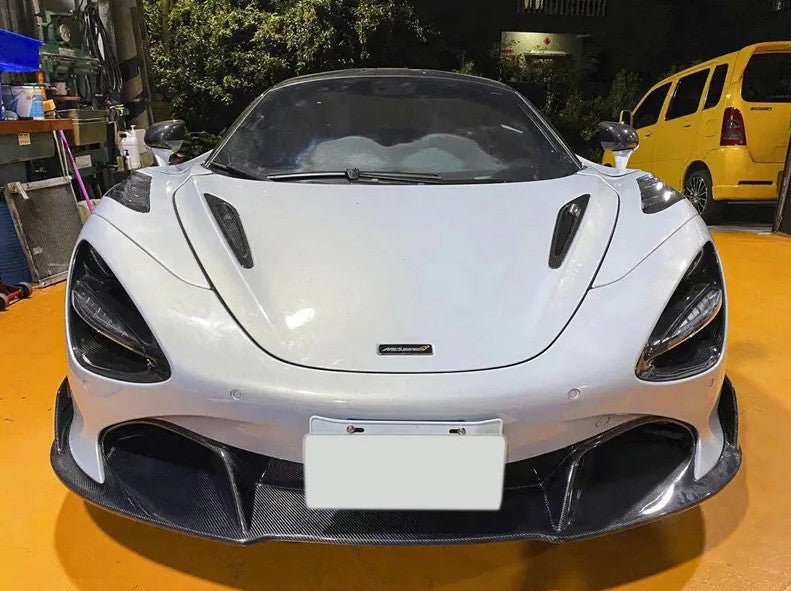 Carbon Fiber V Style Performance Front Lip - McLaren 720S (2017-2023)
