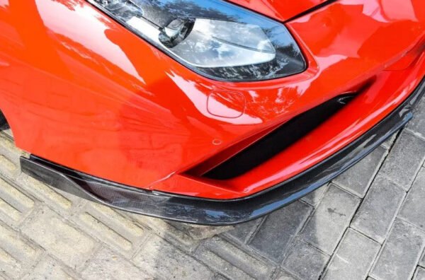 Carbon Fiber R Style Front Lip - Ferrari 488 (2015–2019)