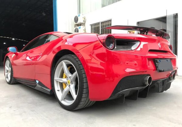 Carbon Fiber Rear Diffuser - Ferrari 488 (2015-2019)