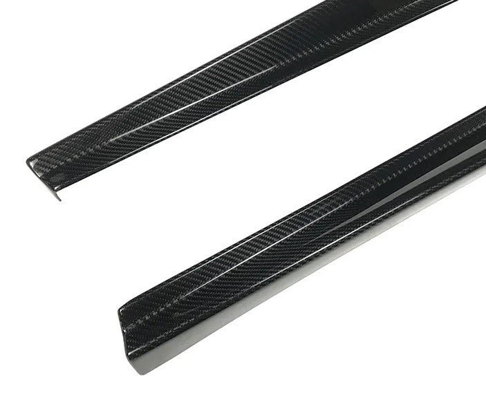 Carbon Fiber Novit Style Side Skirt Extension - Ferrari 488 (2015-2019)