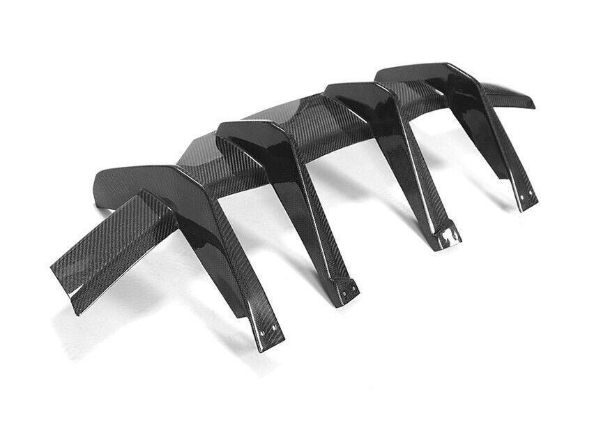 Carbon Fiber Big Fin Rear Diffuser - Chevrolet Corvette C8 Stingray (2020+)