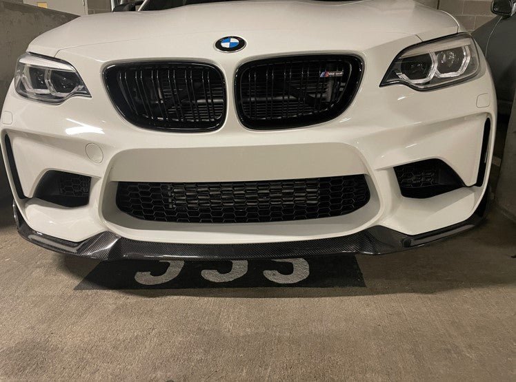 Carbon Fiber CS Style Front Lip - BMW F87 M2 (2016–2018)