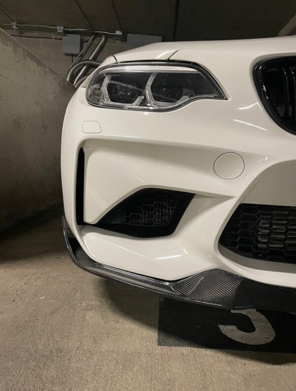 Carbon Fiber CS Style Front Lip - BMW F87 M2 (2016–2018)
