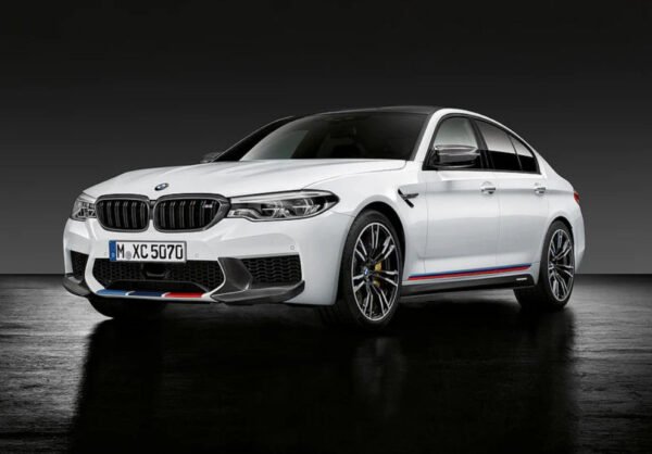 Carbon Fiber M Performance Front Bumper Splitter Cover - BMW F90 M5 (2018–2020)