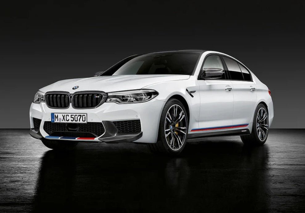 Carbon Fiber M Performance Front Bumper Splitter Cover - BMW F90 M5 (2018–2020)