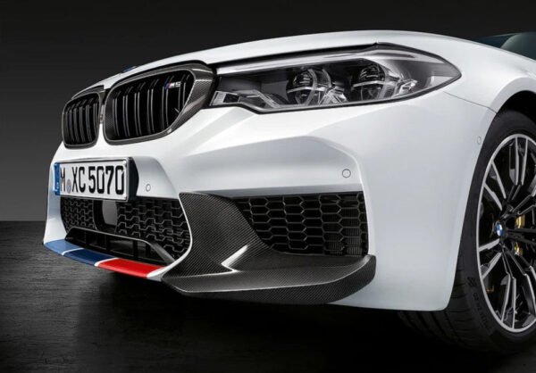 Carbon Fiber M Performance Front Bumper Splitter Cover - BMW F90 M5 (2018–2020)
