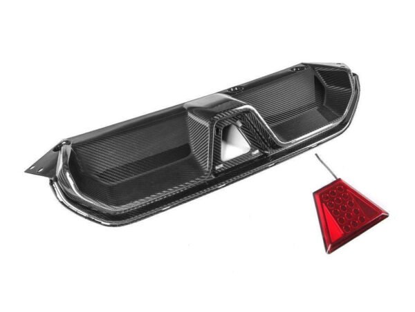 Carbon Fiber F1 Light LED Rear Diffuser - BMW F90 M5 (2018–2023)