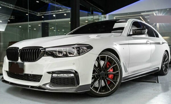 Carbon Fiber M Performance Style Side Skirt Extensions - BMW F90 M5 / G30 M Sport (2018-2023)