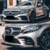Carbon Fiber Performance Style Front Lip - Mercedes W205 C43 AMG (2015-2021)