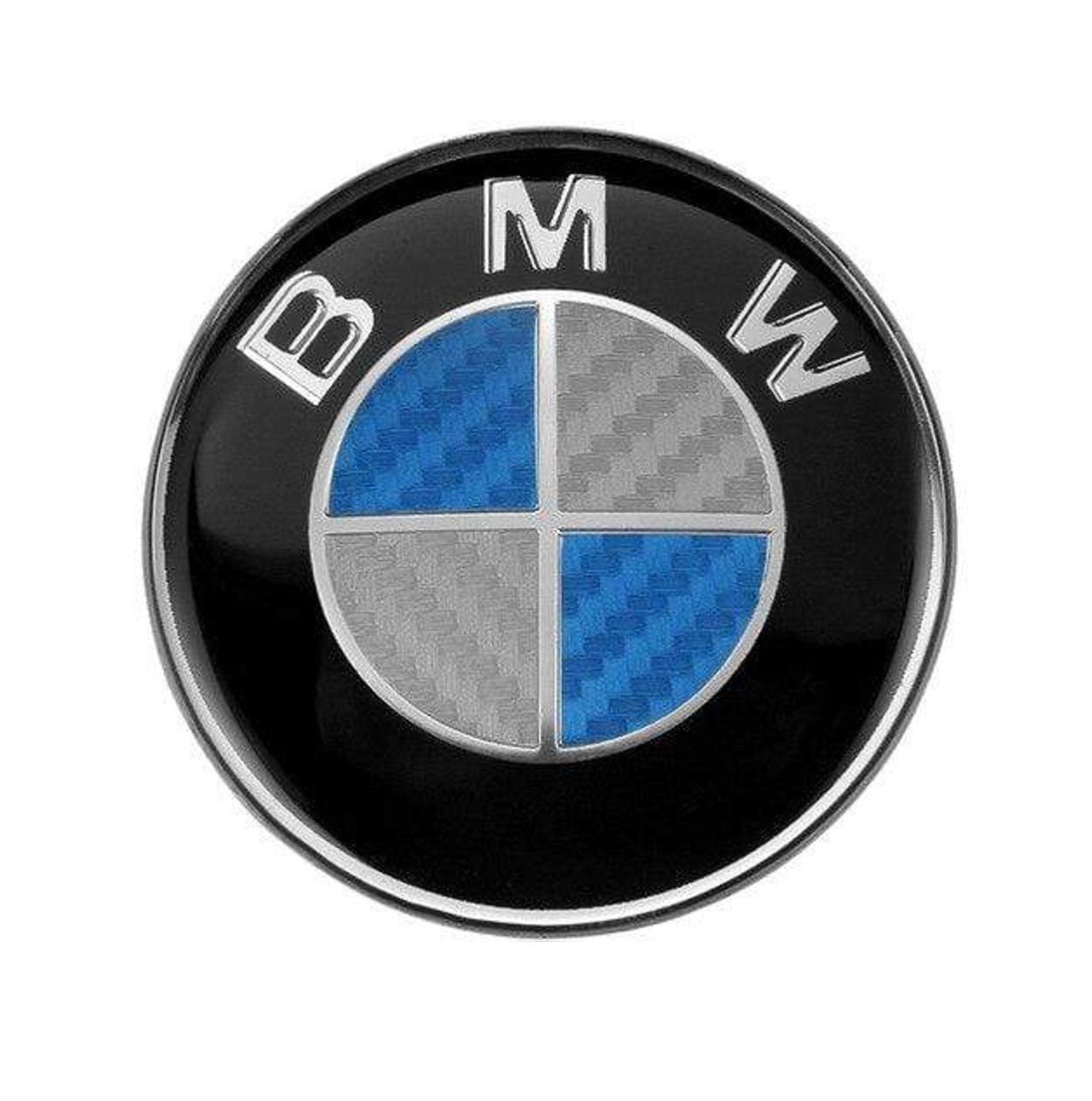 BMW Classic Carbon Fiber Emblem Replacement Set (7 Piece) (2019+)