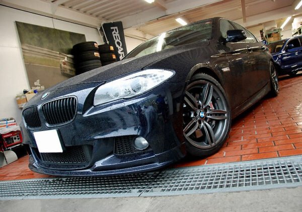 Carbon Fiber DTM Style Rear Diffuser (Quad Tips) - BMW 5 Series F10 (M-Sport) - (2011-2017)