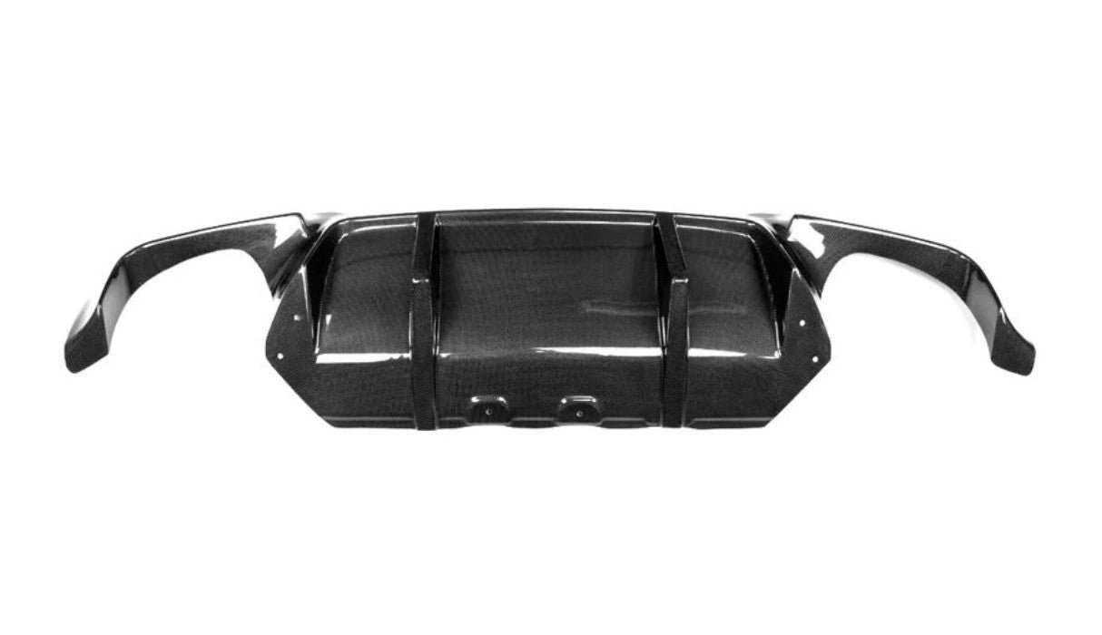 Carbon Fiber DTM Style Rear Diffuser (Quad Tips) - BMW 5 Series F10 (M-Sport) 2011-2016