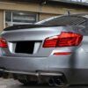 Carbon Fiber DTM Style Rear Diffuser (Quad Tips) - BMW 5 Series F10 (M-Sport) 2011-2016