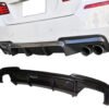 Carbon Fiber V Style Rear Diffuser (Quad Tips) - BMW 5 Series F10 (M-Sport) 2011-2016