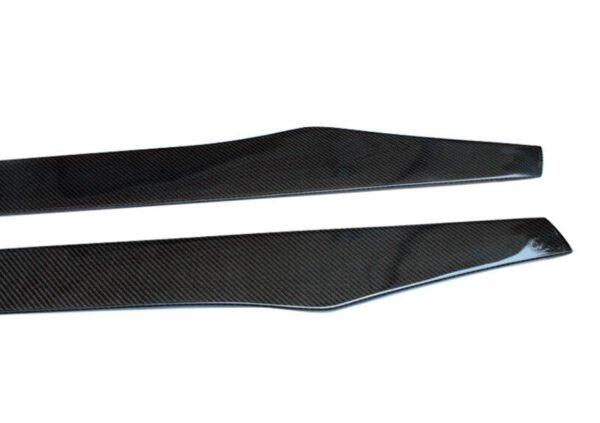 Carbon Fiber Side Skirt Extensions - BMW 5 Series F10 (M-Sport) 2011-2017