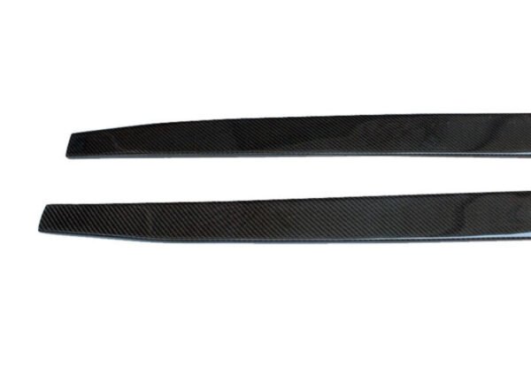 Carbon Fiber Side Skirt Extensions - BMW 5 Series F10 (M-Sport) 2011-2017