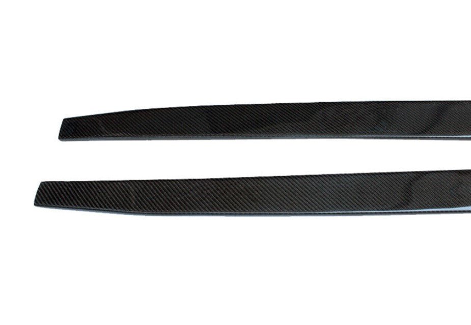 Carbon Fiber Side Skirt Extensions - BMW 5 Series F10 (M-Sport) 2011-2017