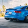 Carbon Fiber Rear Diffuser - Audi A4 B8 Sedan (2008-2012)