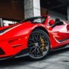 Partial Carbon Fiber M Style Side Skirts - Ferrari 488 GTB/Spyder (2015-2020)
