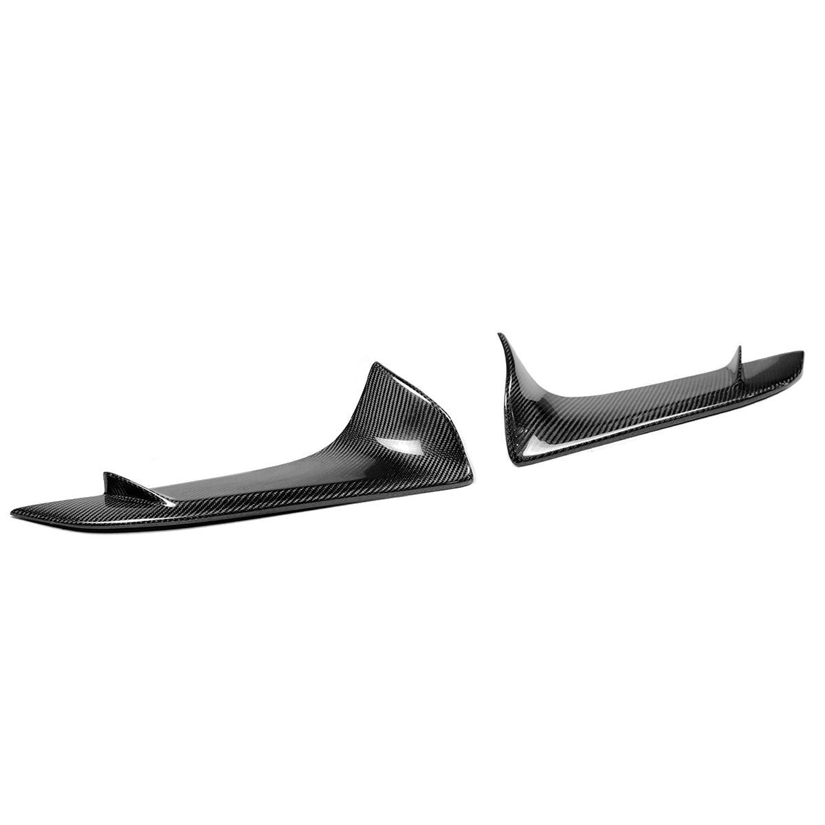 Carbon Fiber Front Bumper Lower Trim Garnish - Toyota Supra A90 A91 (2020+)