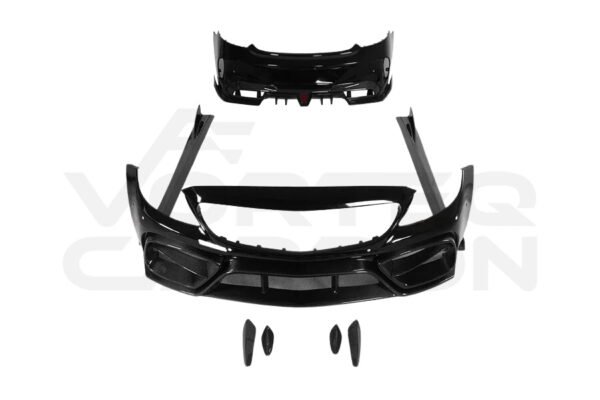 Partial Carbon Fiber Full Body Kit (IMP Performance) - Mercedes Benz W205 C63 & S AMG Coupe (2015-2018)