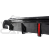 Carbon Fiber F1 LED J Style Rear Diffuser - Infiniti Q50 (2014-2017)