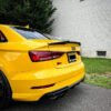 Carbon Fiber Trunk Spoiler M4 Style - Audi A3 S3 RS3 Sedan (2014-2020)