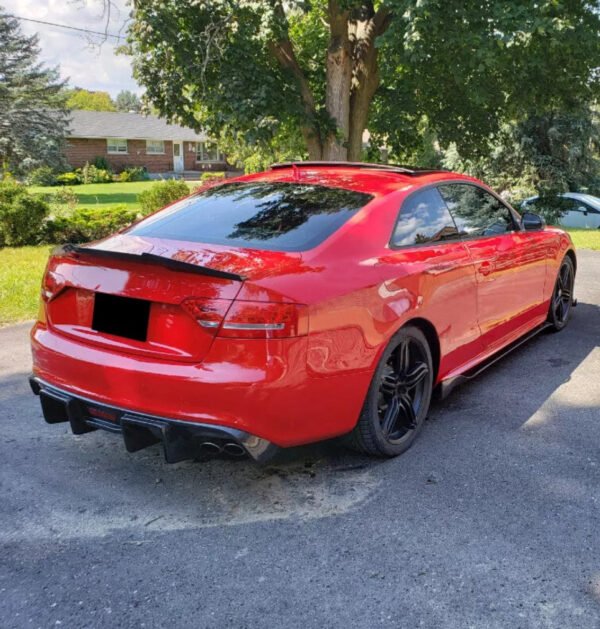Carbon Fiber Trunk Spoiler M4 Style - Audi S5 RS5 B8/B8.5 Coupe (2008-2016)