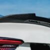 Carbon Fiber Trunk Spoiler PSM High Kick Style - Audi A4 S4 B9 (2017-2024)