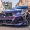 Carbon Fiber Performance Style Front Lip Splitter - BMW G42 M240i (2022+)