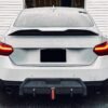 Carbon Fiber Full Rear Diffuser w/ LED Brake Light - BMW G42 M240i