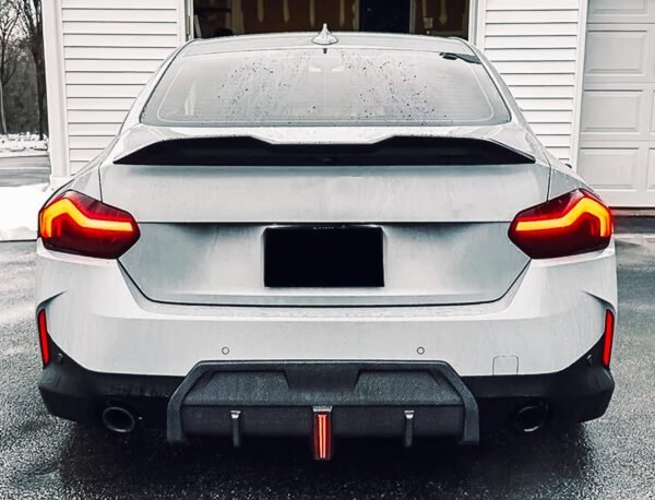 Carbon Fiber Full Rear Diffuser w/ LED Brake Light - BMW G42 M240i