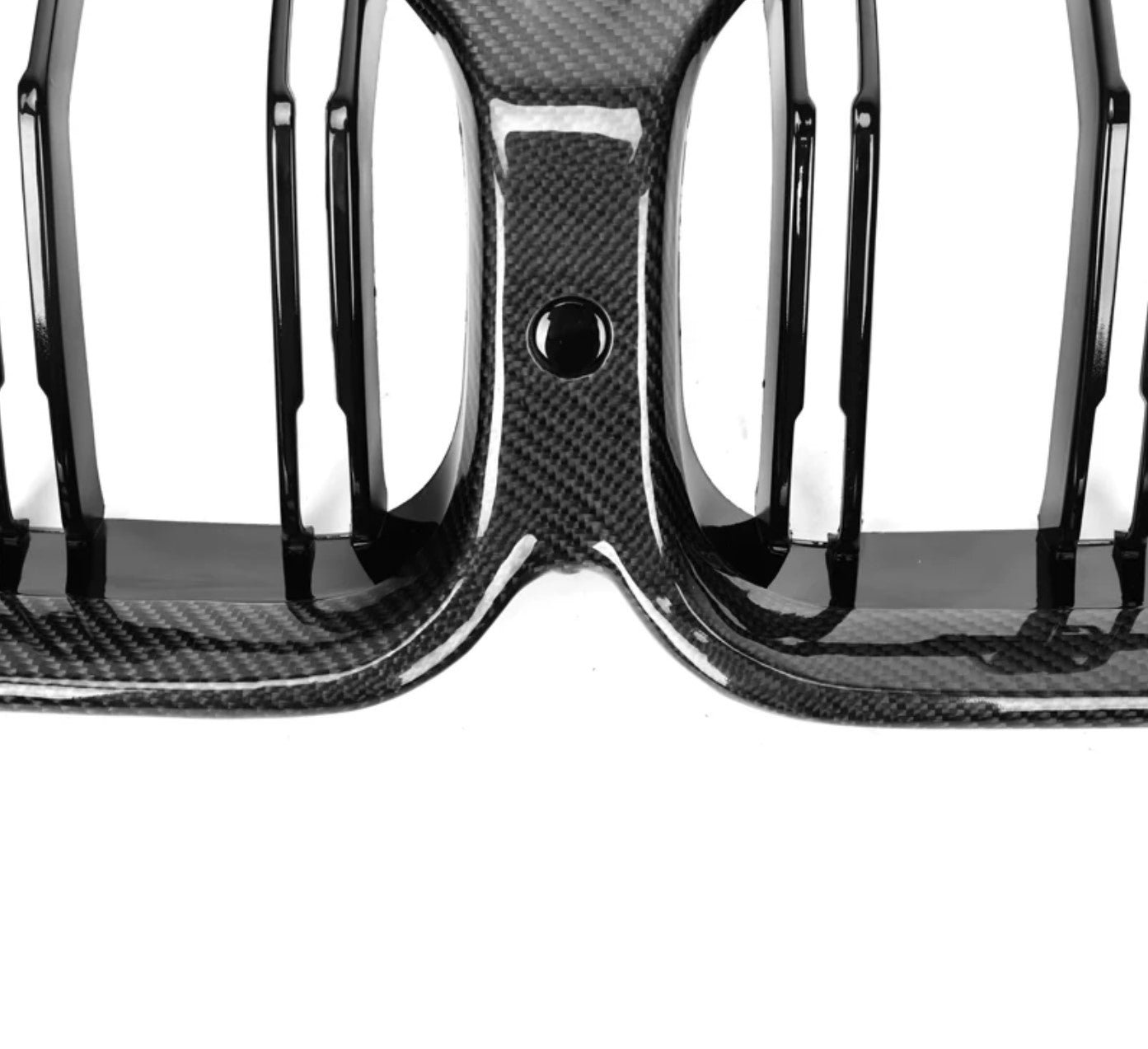 Carbon Fiber Dual Slat Front Kidney Grilles - BMW 8 Series M8 Coupe / Gran Coupe / Convertible / Sedan (F91 F92 F93 G14 G15 G16) (2019+)