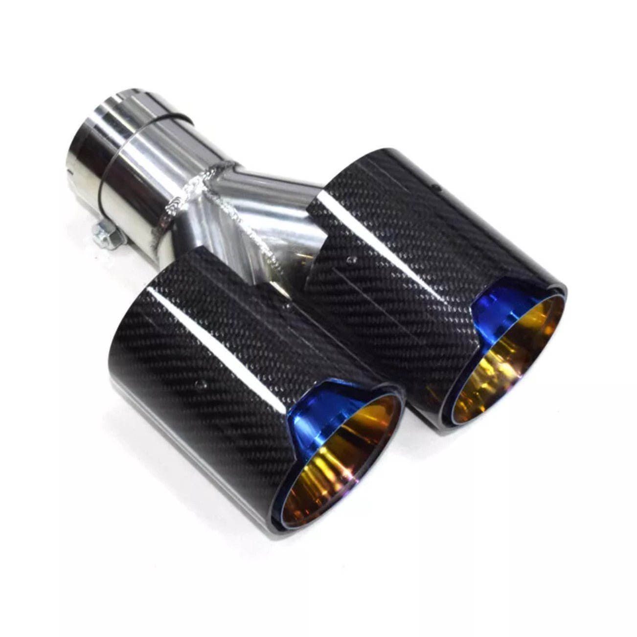 Carbon Fiber M Performance Style Dual Exhaust Tips (2012+)