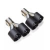 Carbon Fiber M Performance Style Dual Exhaust Tips (2012+)