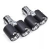 Carbon Fiber M Performance Style Dual Exhaust Tips (2012+)