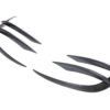 Carbon Fiber Front Vent Canard Overlays - Mercedes W205 C43 AMG (2019+)