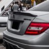 Carbon Fiber Trunk Spoiler High Kick V Style - Mercedes W204 (2008–2014)