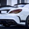 Carbon Fiber Trunk Spoiler Duckbill R Style - Mercedes W117 CLA250 CLA45 AMG