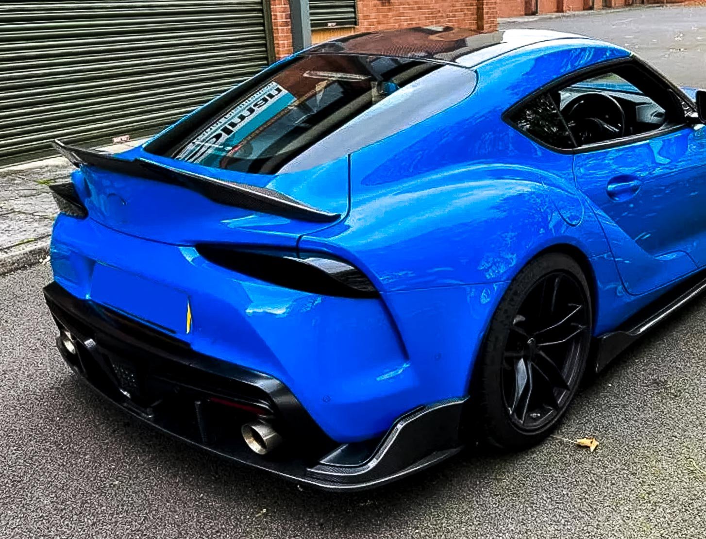 Carbon Fiber M Style Rear Diffuser - Toyota Supra A90 A91 (2020+)
