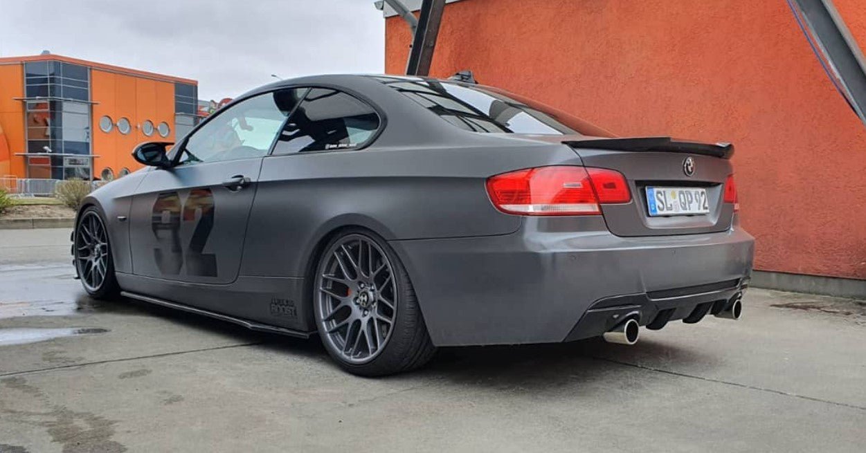 Carbon Fiber Trunk Spoiler M4 Style - BMW E90 E92 E93 3 Series & M3 (2006–2013)