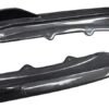 Carbon Fiber Rear Canard Splitters (V2) - BMW F30 (M-Sport Only) 2012–2018