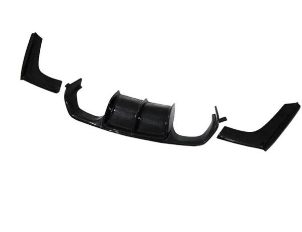 Carbon Fiber V Style Rear Diffuser (3 Pieces) - BMW F80 F82 (2015–2020)