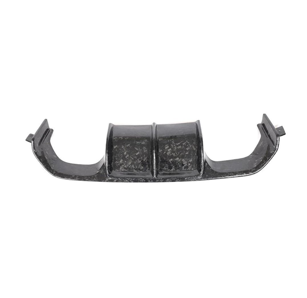 Carbon Fiber V Style Rear Diffuser (3 Pieces) - BMW F80 F82 (2015–2020)