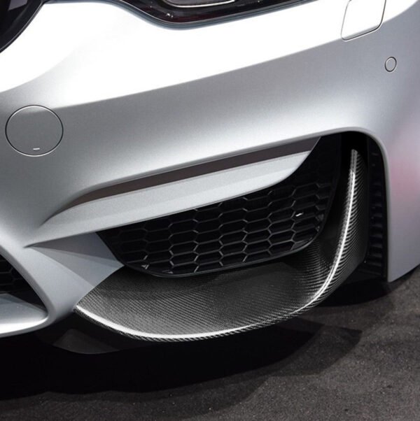 Carbon Fiber Lower Vent Fang Splitter Cover - BMW F80 M3 / F82 F83 M4 (2015–2020)